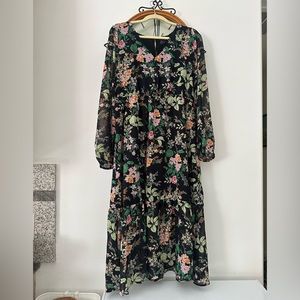 ADORE ME. floral maxi dress.